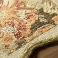 thumbnail image 4 of Hauteloom Campos Wool Living Room, Bedroom Area Rug - Bohemian, Transitional - Burnt Orange, Olive, Cream - 2' x 3', 4 of 6