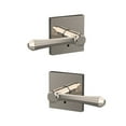 thumbnail image 2 of Schlage Custom FC172 DMP 618 COL Dempsey Non-Turning Lever with Collins Trim, Polished Nickel, 2 of 6