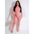 thumbnail image 2 of Fringed Tassel Two Piece Pants Set (S, Off-White), 2 of 8
