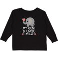 thumbnail image 3 of Inktastic My Aunt and Uncle Love Me Niece Nephew Elephant Boys or Girls Long Sleeve Toddler T-Shirt, 3 of 5