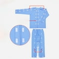 thumbnail image 6 of LIUJUNSHOP Mens Tees Postoperative Recovery Shirt for Men Comfortable Patient Care Garment Easy Wear Top for Bedridden and Paralysis, 6 of 9