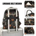 thumbnail image 3 of FORMRS Mini Backpack Purse for Women Quilted Travel Daypack Casual Shoulder Bag, Autumn Ghost Pattern, 3 of 7