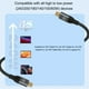 thumbnail image 4 of Cable USB C A USB C, Cable De Carga Tipo C Con Carcasa De aleación De Aluminio Macho A Macho, Nailon PD240W 5A 48V De 4,9 Pies Para Oficina, 4 of 7