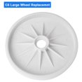 thumbnail image 2 of Pool Cleaner Driving Wheels Compatible with 180 280 Pool Accessories,2 x Pool cleaner drive wheel,White, 2 of 6