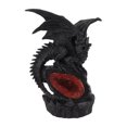 thumbnail image 2 of Exquisite Carving Unique Dragon Design Illuminated Lava Effect Resin Construction Versatile Application Fighting Dragon Statue with Light for Home Ornament  Decor, 2 of 8