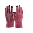 thumbnail image 2 of Winter Thermal Gloves Touchscreen Gloves 1 Pair, Soft Gloves for Men Women Knit Anti-slip, Gloves for Women with Warm Fleece Lined, 2 of 7