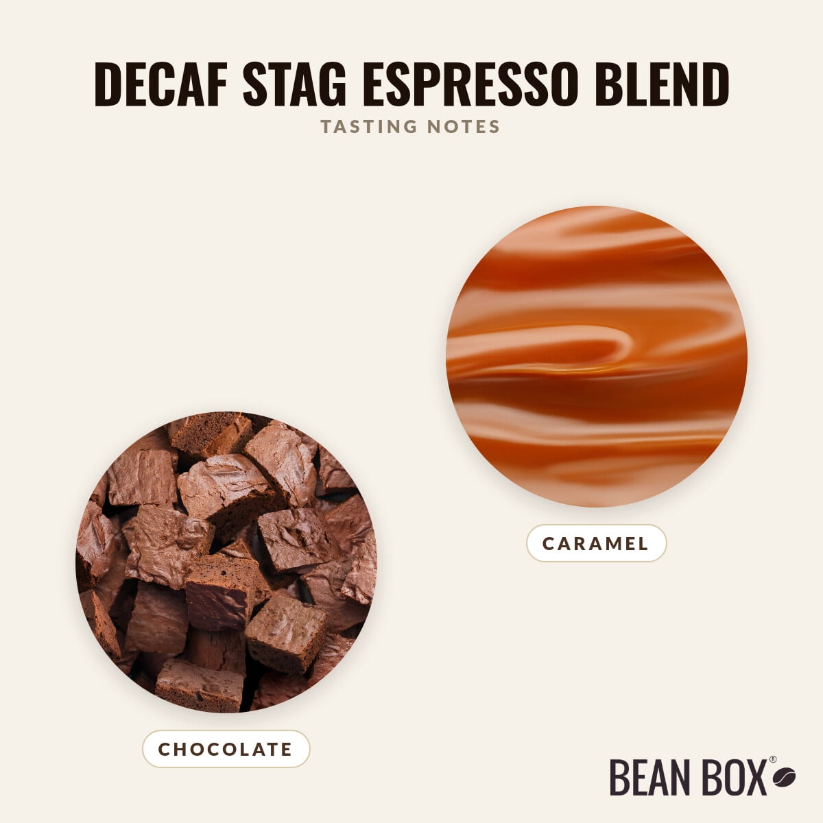 Decaf Stag Espresso Blend - Roasted by Dapper & Wise - Whole Bean Coffee - 12oz Bag