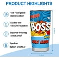 thumbnail image 4 of Best Boss Gifts for Men Women,Boss Day Gifts for Men Women,Going Away Gift for Boss,Funny Unique Boss Appreciation Gifts,Christmas Gifts for Boss Male Female 20oz Stainless Steel Tumbler, 4 of 7