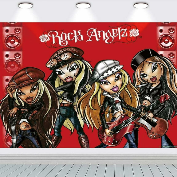 bratz Backdrop Banner Party Supplies Poster Movie Theme Background for Photography Birthday Decorations