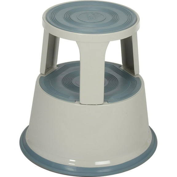 Global Industrial 17"H Rolling Step Stool - Gray