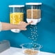 thumbnail image 3 of contenedor de almacenamiento de granos,soporte de pared del tarro del contenedor de almacenamiento de alimentos de grano,contenedor dispensador de alimentos secos de pared,soporte de pared para, 3 of 4