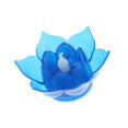 thumbnail image 1 of facefd LED Lotus Lamp Floating Water Wishing Artificial Candle Lights Blue, 1 of 9