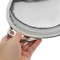 thumbnail image 3 of OUNONA Wok Pan Stainless Steel with Glass Lid for Home Kitchen Cooking 1Set, 3 of 4