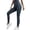 Navy, variant on Women's Seamless Fitness Leggings, High Waist Tummy Control Yoga Pants for Butt Lifting, Naked Feel Workout Leggings for Gym and Casual Wear-Black