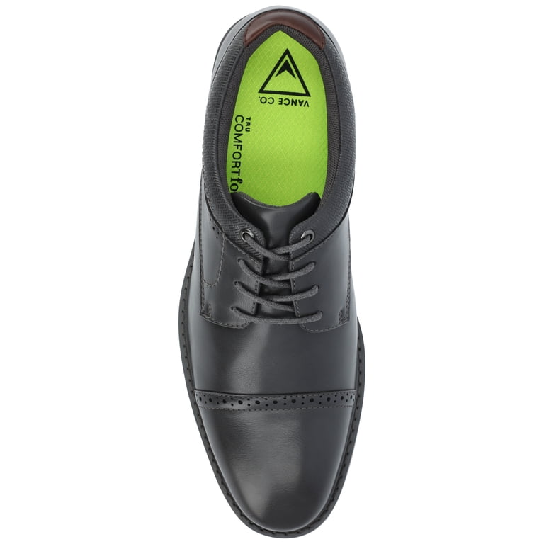 Vance Mens Dexter Cap Toe Lace-up Derby - Walmart.com display picture 3