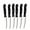 6pcs, variant on Steak Knives Set of 8 Serrated Bread Knife 4.5-inch High Carbon Steel Kitchen Dinner Knife Dishwasher Safe