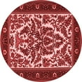 thumbnail image 1 of Ahgly Company Indoor Round Persian Red Traditional Area Rugs, 7' Round, 1 of 4