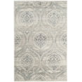 thumbnail image 2 of SAFAVIEH Carnegie Margaret Geometric Area Rug, Light Gray/Cream, 6'7" x 9'2", 2 of 8