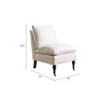 Devon & Claire Alexander Ivory Pillow Top Accent Chair