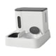 thumbnail image 4 of Bebedero y alimentador automático para perros y gatos, estación de alimentación autodosificante para gatitos, juego de comedero y bebedero desmontable gris, 4 of 10