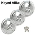 thumbnail image 4 of Master Stainless Lock - (3) Keyed Alike Multi Purpose Padlocks 40TRI-3 VALUE PACK, 4 of 7