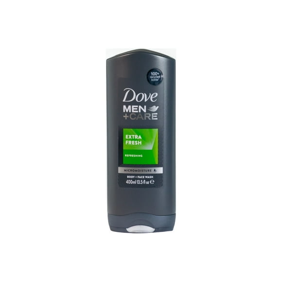 Dove Men+Care Extra Fresh Body Wash 13.5fl / 400 ml 2 Pack.