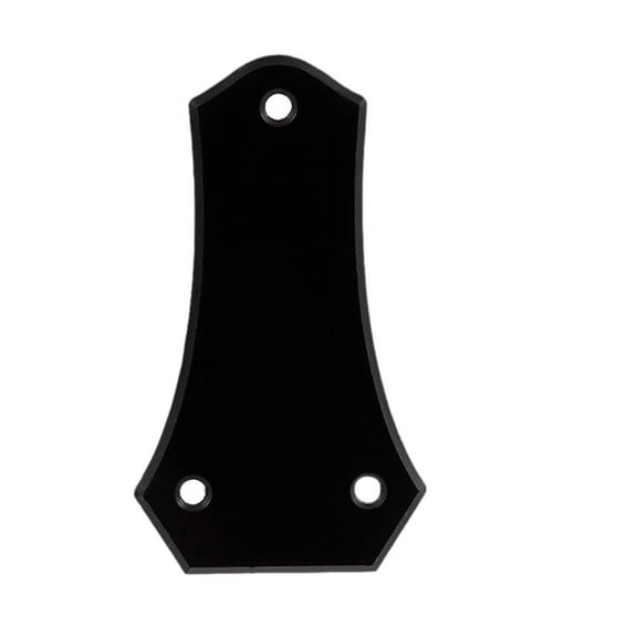 LeeQinersw Guitar Truss Rod Cover 3 Holes Easy to Install Elegant Iron Core Replacement