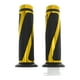 thumbnail image 1 of Kit de cubiertas para manillares de motocicleta Unique Bargains 7/8" 22mm 15/16" 24mm, agarres de aluminio y goma antideslizantes para motocicleta, scooter, bicicleta y ATV, color amarillo, 1 set, 1 of 1