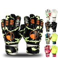 thumbnail image 2 of Guantes de portero de látex, manoplas protectoras para los dedos, antideslizantes, para entrenamiento de fútbol, novedad Fivean unisex, 2 of 2