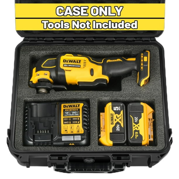 Funda rígida resistente al agua para múltiples herramientas, oscilante, multiherramienta, de Dewalt