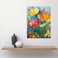 thumbnail image 4 of Artery8 Abstract Watercolour Wildflowers Painting Spring For Living Room Large Wall Art Poster Print Thick Paper 18X24 Inch, 4 of 5