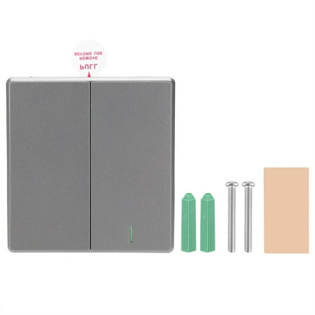 

Wireless Remote Control Switch Wireless Remote Control Switch Plastic Glod 2-Open LED Lights Controller TDL9987-2