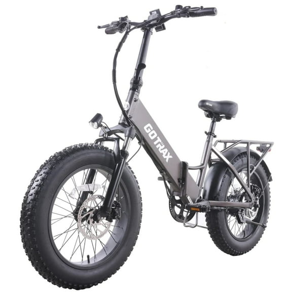 GOTRAX Vélo Électrique pour Adulte F3, Moteur 500W, Pneus 20" x 4" 32km/h, Autonomie Max 72KM, Shimano 7 Vitesses, Cadre Pliable Banlieusard E-Bike pour Adulte