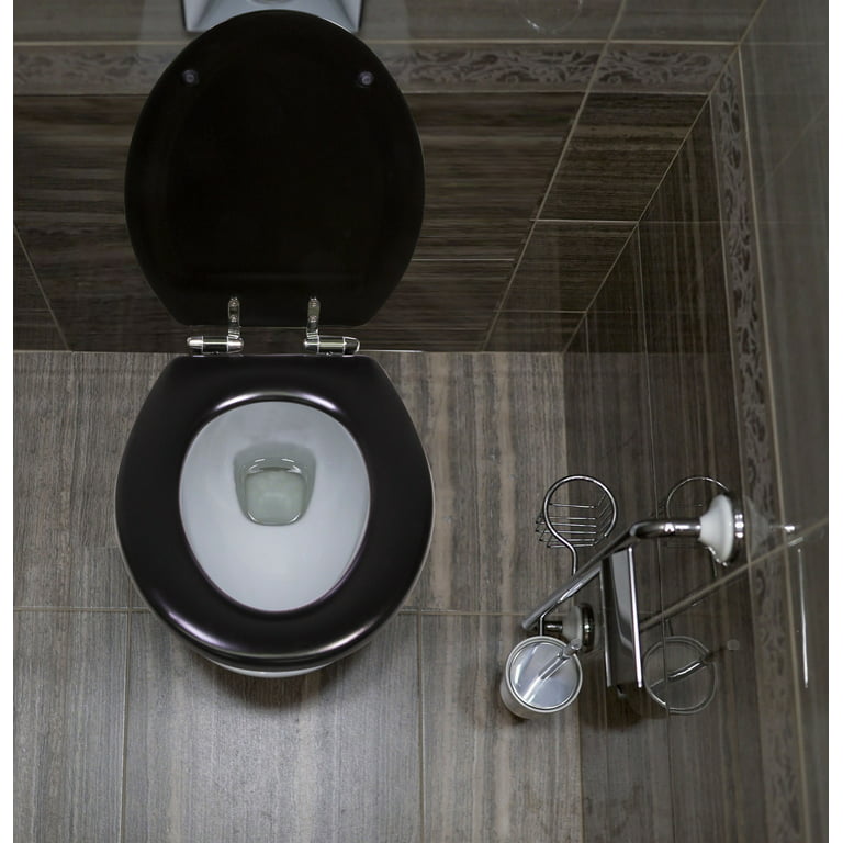 black toilet  Black toilet, Toilet and bathroom design, Black toilet seats