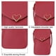 thumbnail image 3 of Pequeño bolso cruzado para teléfono celular para mujer con ranuras para tarjetas de crédito, 3 of 5