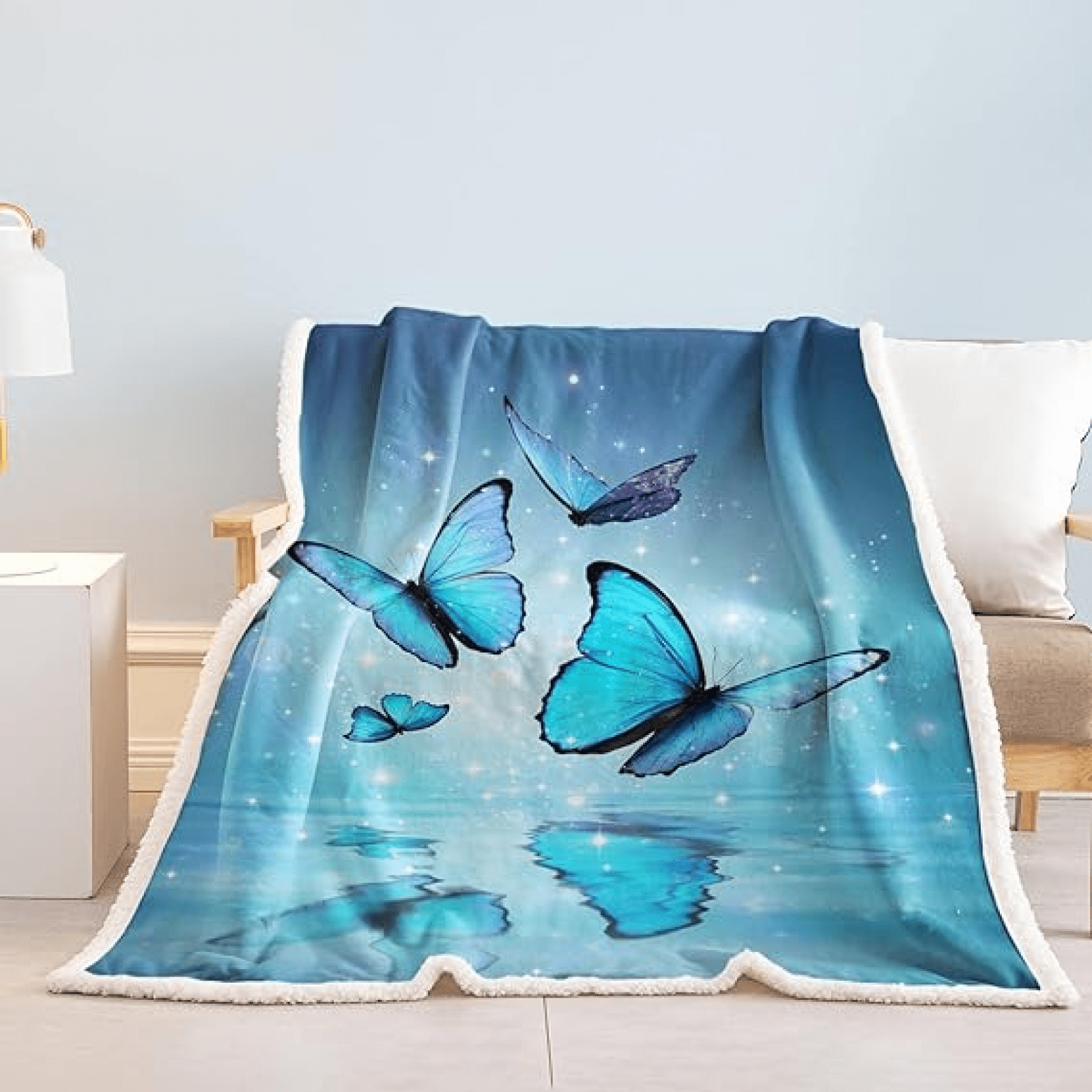 Butterfly throw sale