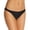 Black, variant on Milly Women's St. Lucia Full Coverage Bikini Bottom P/Black