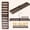 Brown, variant on Pompotops Clearance Sales Home Wall Decor 26 Letters DIY 3D Signs Acrylic Mirror Wall Stickers Wall Decorations For Living Room Bedroom Home Decor Wall Decals