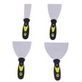 thumbnail image 3 of 4 Piece Stainless Steel Putty Knife Set for Removing Adhesives and Decals Multi Sizes 1.5 Inch 3, 3 of 6