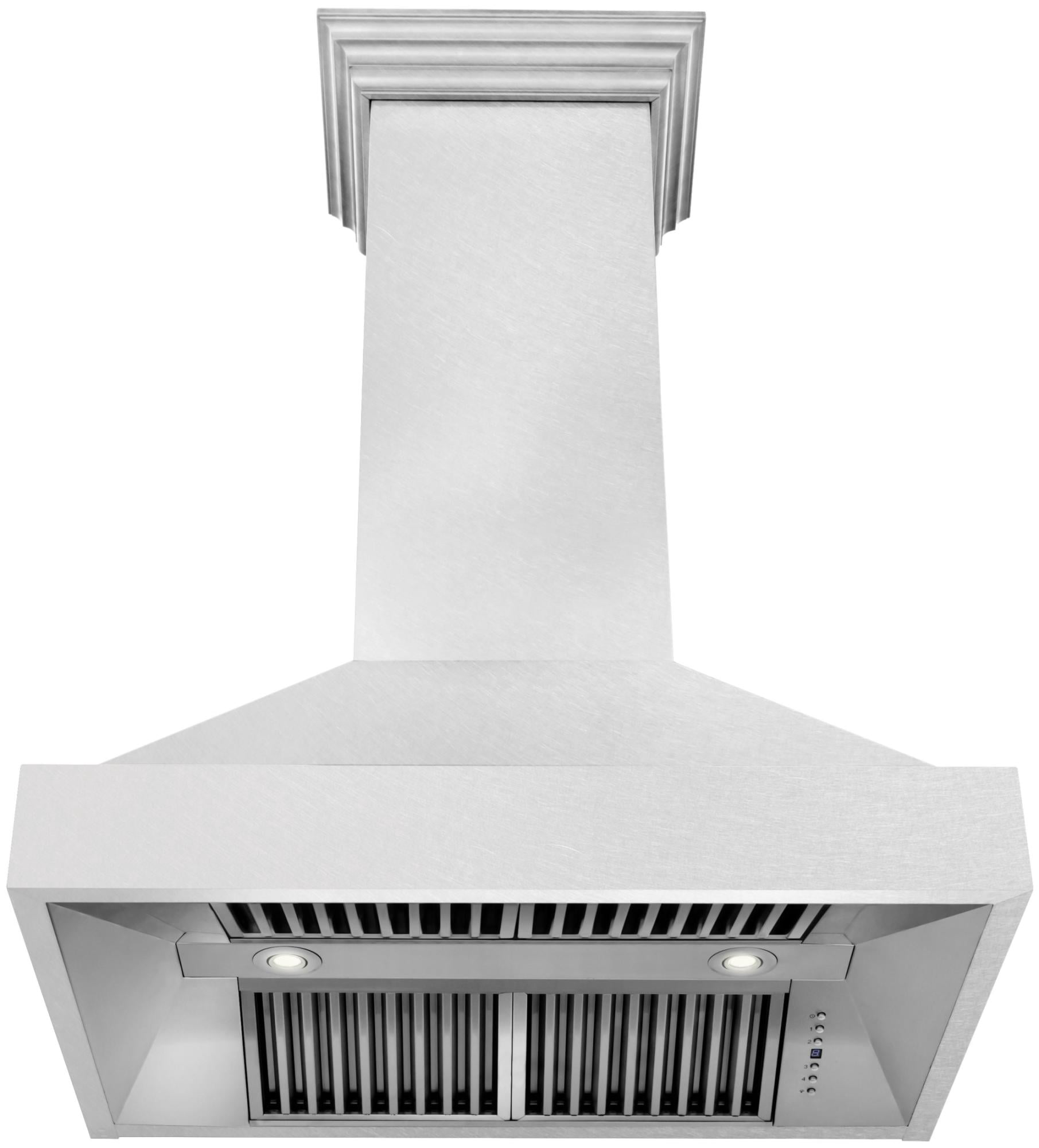ZLine 8654C36 Snow Finish Range Hood With Copper Shell