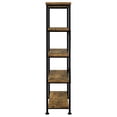 thumbnail image 4 of Allora 4 Shelf Bookcase in Antique Nutmeg, 4 of 8