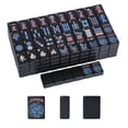 thumbnail image 1 of Set de 166 fichas de Mahjong Americano GUSTARIA color negro, 1 of 9