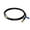 Black, variant on Coaxial Cable Triple Shielded CL3 in Wall-Rated (3 ft) RG6 Digital Audio Video (Coax Cable) Satellite TV, Antenna, Male F Connector Pin - 3 Feet