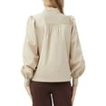 thumbnail image 2 of Trina Turk womens  Sisi Top, s, Beige, 2 of 3