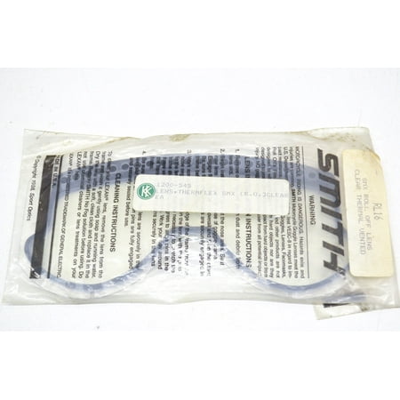 Clear Thermal Lens - Smith RL16, 1200-545 SMX Roll Off Lens Clear Thermal Vented QTY 1