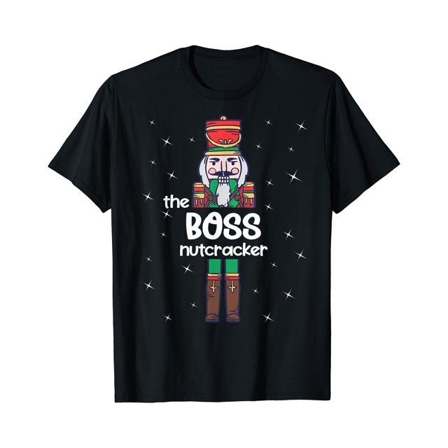 Boss Nutcracker Cadeau Amusant pour la Famille T-Shirt de Pyjama - comme sur l'Image - TG