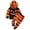czb# Orange222, variant on CUZIBR Girls Halloween Outfits Stripe Pumpkin Face Print Kids Hoodie Long Sleeve Hooded Sweatshirt Jogger Pants Two Piece Soft For 1 3 Years Casual Wear,Orange,6-12M/70