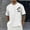 White, variant on Bnwani Shirts for Men Quick Dry Printed Shirts Comfortable Tee Pink 4XL