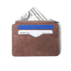 thumbnail image 5 of Cartera corta de cuero esmerilado para hombre, estilo coreano, con cremallera, monedero, tarjetero, tarjetero, 5 of 6