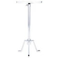 thumbnail image 2 of Butler Specialty Sash Metal & Marble Chrome End Table In Silver, 2 of 5